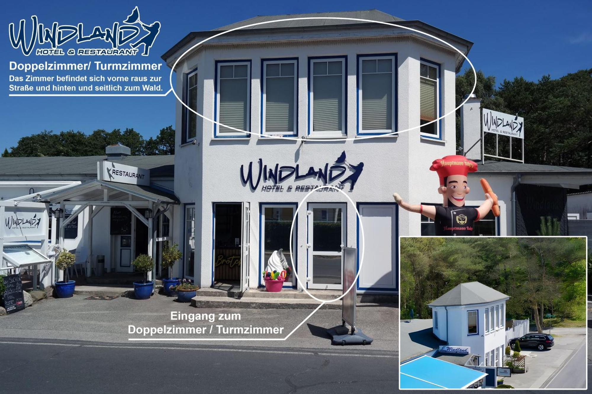 Hotel Und Restaurant Windland Breege Exterior photo